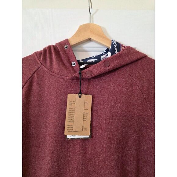 Swannies Golf CHALET HOODIE, Maroon S NWT - Picture 4 of 11